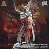 Istar the Redeemer - Tiefling Divine Soul Sorcerer 3D-printed model