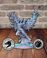 Jean Grey 3D-printed model