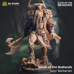 Jonah of the Badlands - Satyr Barbarian