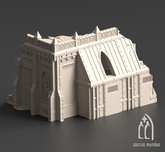 Kalthan Logistic Hub - KalthanK Corner Ruins 3D-printed model