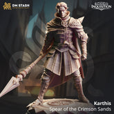 Karthis - Spear of the Crimson Sands 3D-printed model