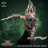 Killmaster Kreng Bust - The Printable Dragon
