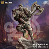 King Hjolmir II - King of Formen - The Printable Dragon