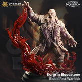 Korgrin Bloodstone - Blood Pact Warlock 3D-printed model