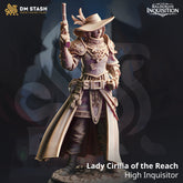 Lady Cirilia of the Reach - High Inquisitor 3D-printed model
