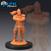 Legendary Warrior - The Printable Dragon