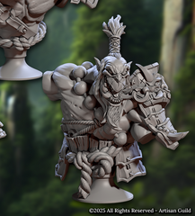 Gorazen Of The Dragon Shrine Bust