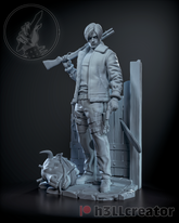 Leon 3D-printed model