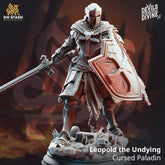 Leopold the Undying - Cursed Paladin 3D-printed model