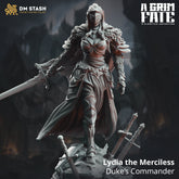 Lydia the Merciless - Duke’s Commander 3D-printed model
