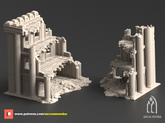 Palimptra Corner Ruins C Set