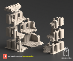 Palimptra Corner Ruins C Set