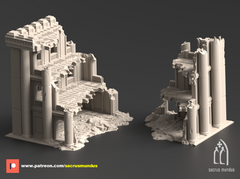 Palimptra Corner Ruins C Set