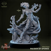 Maiden of Spores 3D-printed model