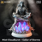 Misti Cloudburst - Caller Of Storms - The Printable Dragon