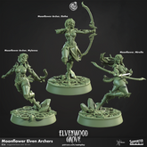 Moonflower Elven Archers - The Printable Dragon