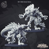 Multi Armed Demon - The Printable Dragon