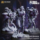 Myceloid Minions - Fungal Puppets - The Printable Dragon