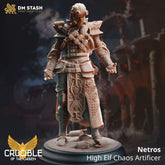Netros - High Elf Chaos Artificer - The Printable Dragon