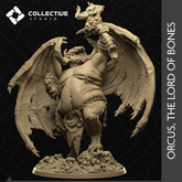 Orcus The Lord Of Bones - The Printable Dragon