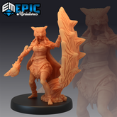 Owlbear Druid - The Printable Dragon