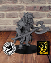 Lion Champion 3D-printed model