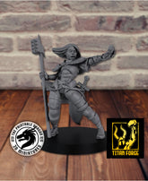 Human Female Cleric 3D-printed model