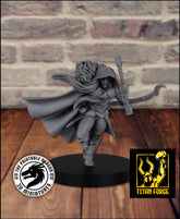 Drow Male Ranger 3D-printed model