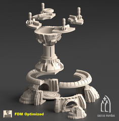 Vahngart Comm Node 3D-printed model