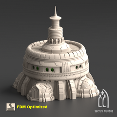 Vahngart Command Node 3D-printed model