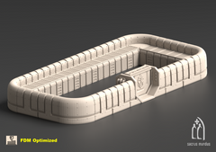 Vahngart Walls Set 3D-printed model