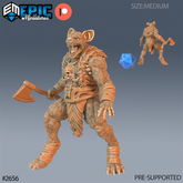 Prairie Gnoll - The Printable Dragon