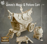 Qimmi's Magic & Potions Cart - The Printable Dragon