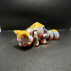 Raccoon 3D-printed model