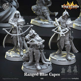 Ranged Blue Capes - The Printable Dragon