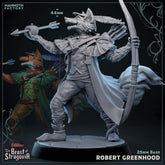 Robert Greenwood 3D-printed model