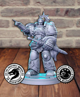 Roboute Guilliman 3D-printed model