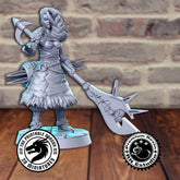 Savage 3D-printed model