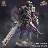 Ser Gaston 3D-printed model