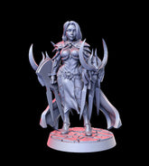 Sheah The Female Deathknight - The Printable Dragon
