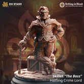 Skillet “The Boss” - Halfling Crime Lord 3D-printed model