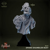 Spore Shambler Bust 3D-printed model