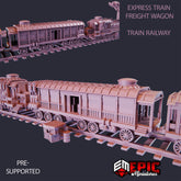 Steam-Tech Express Train - The Printable Dragon