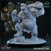 The Onion Lord 3D-printed model
