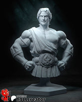 Theseus Bust 3D-printed model