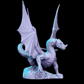 Young Green Dragon 3D-printed model