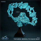 Tsyurin Monolith Sage Bust 3D-printed model