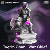 Tygrin Char War Chief - The Printable Dragon
