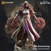 Tyria Ravensong - Dark Sorcereress 3D-printed model