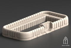 Vahngart Walls Set 3D-printed model